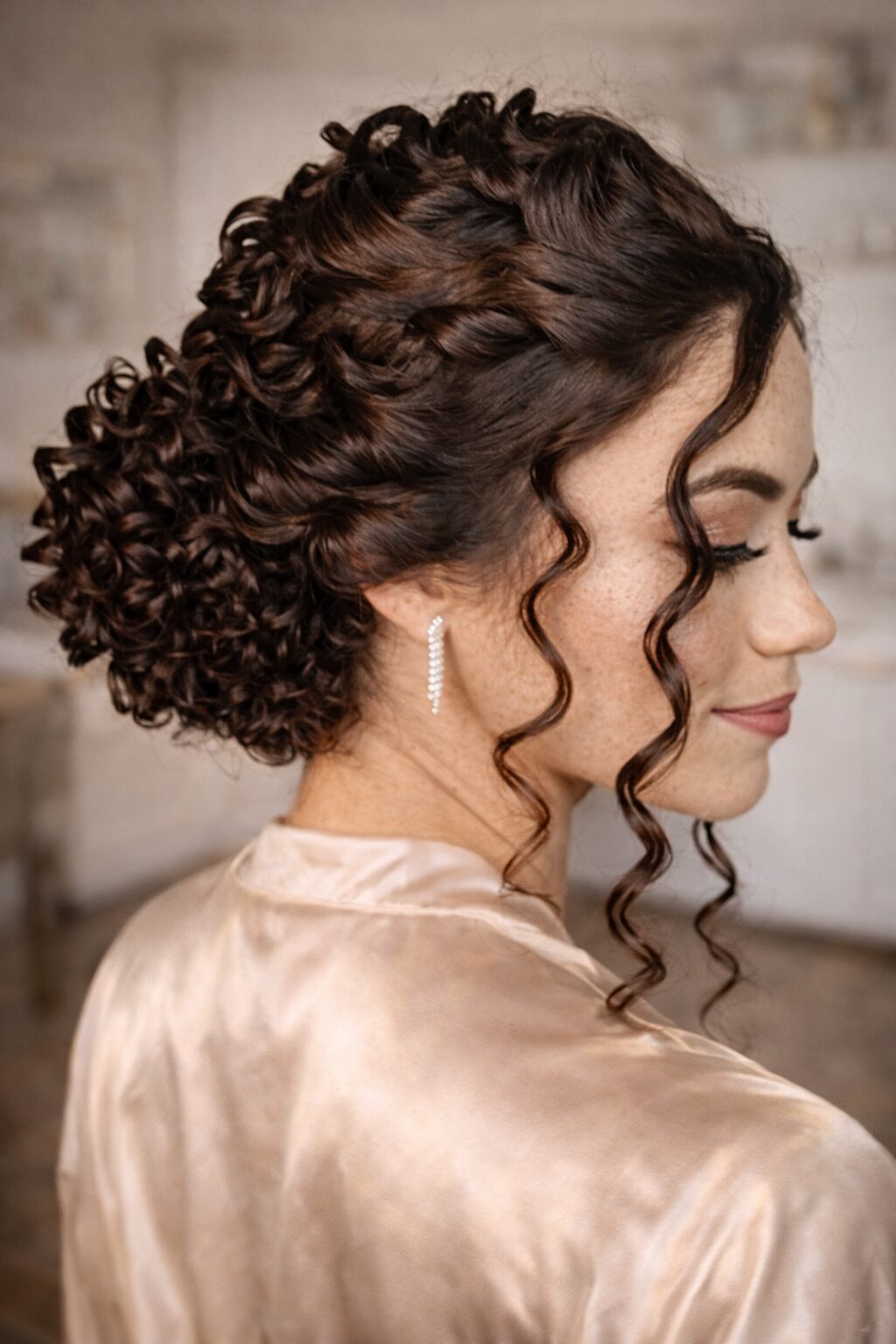 penteado cabelo cacheado